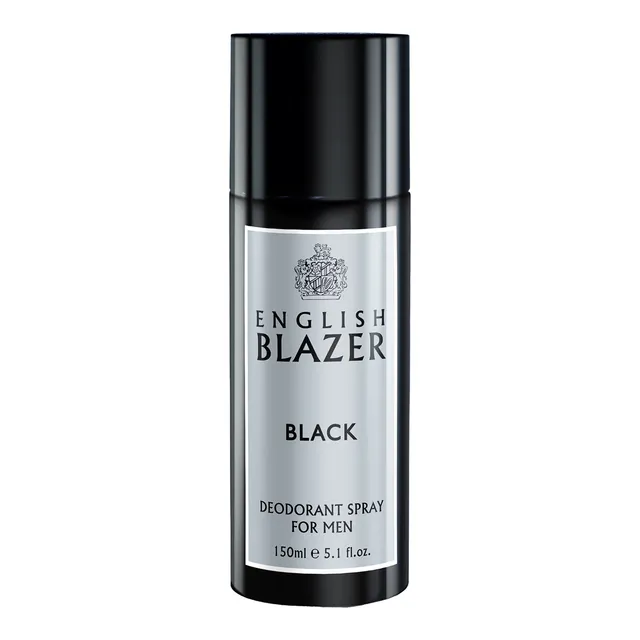 ENGLISH BLAZER DEO SPRAY BLACK 150ML