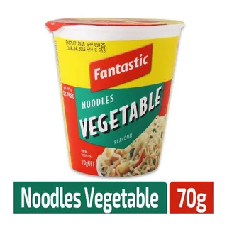 فانتاستيك كوب نودلز خضار 70GR