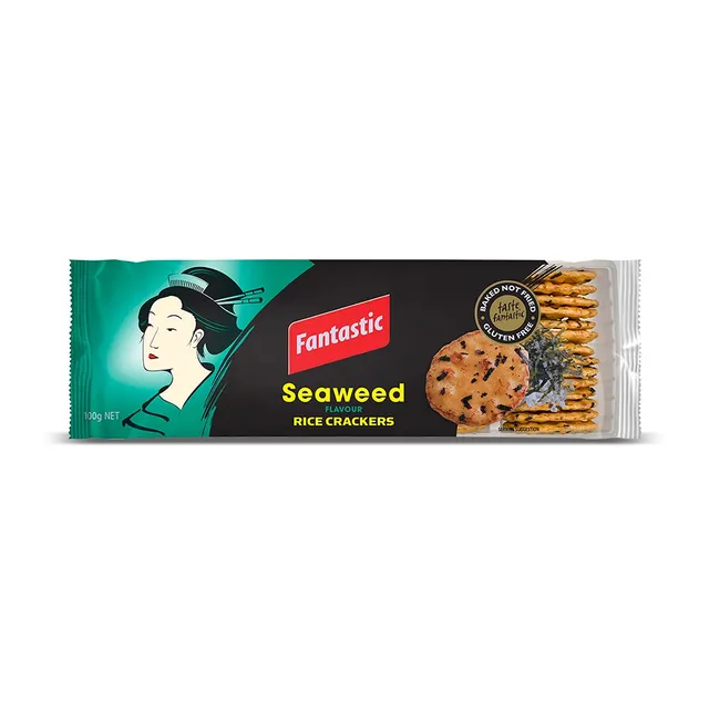 فانتاستيك بسكويت أرز عشب بحري 100GR