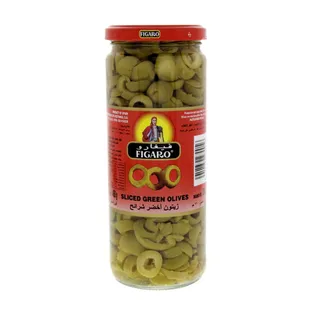 فيجارو زيتون أخضر شرائح 230GR