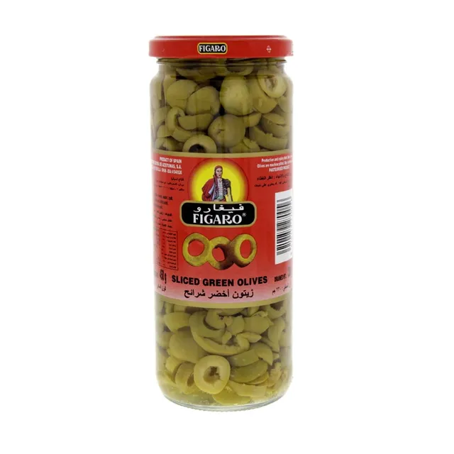 فيجارو زيتون أخضر شرائح 230GR