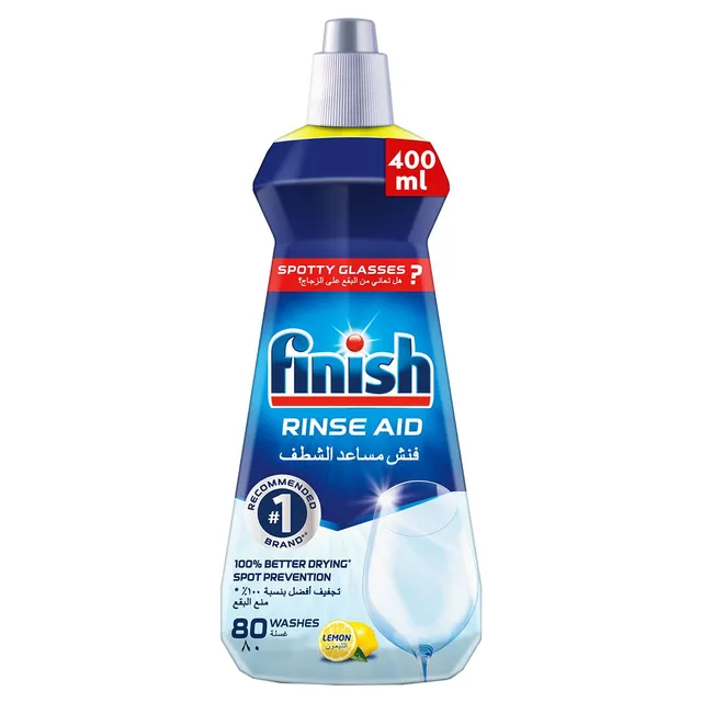 فينيش سائل غسالة أطباق مساعد شطف ليمون 400ML