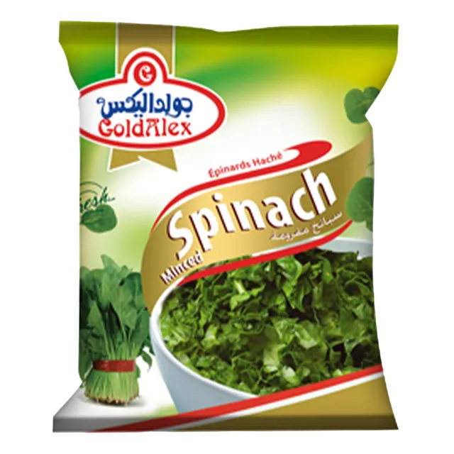 GOLDALEX FROZEN SPINACH MINCED 400G