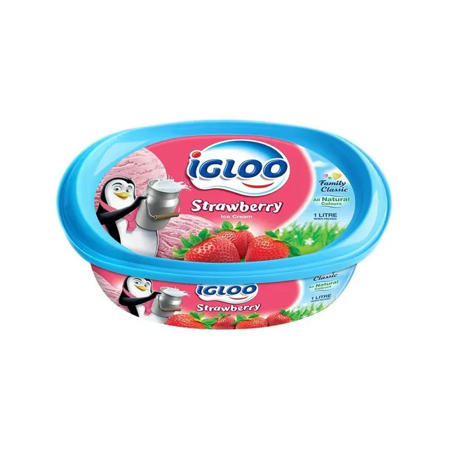 IGLOO ICE CREAM STRAWBERRY 1LTR