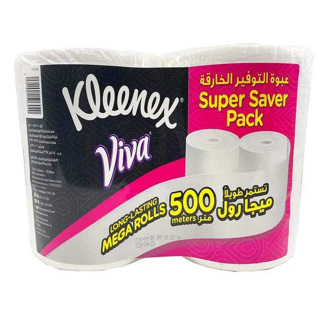 KLEENEX MAXI ROLL PROMO 250MTRX2