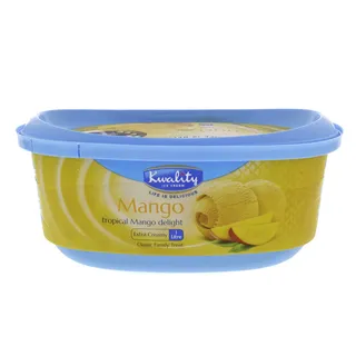 KWALITY ICE CREAM MANGO 1LTR