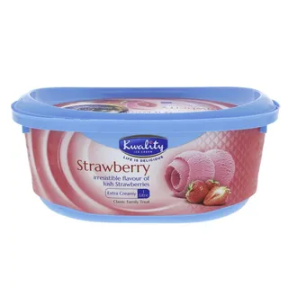 KWALITY ICE CREAM STRAWBERY 1LTR