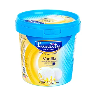 KWALITY ICE CREAM VANILLA 2LTR