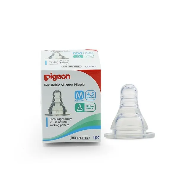 بيجون حلمة سيليكون متوسطة نوع نحيف 1PC