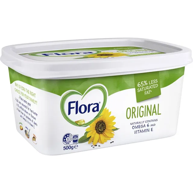 FLORA MARGARINE ORIGINAL 500G