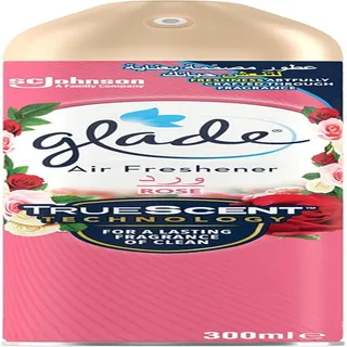 GLADE AIR FRESHENER ROSE 300ML