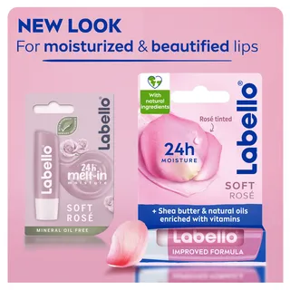 LABELLO LIP BALM ROSE 4.8G