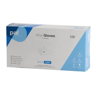 VINYIL GLOVES SMALL 100PCS