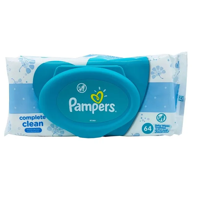 PAMPERS BABY WIPES REFILLS FRESH 64`S