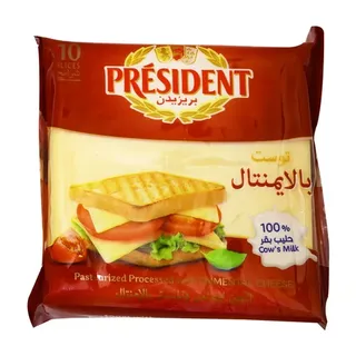 PRESIDENT CHEESE SLICE TOAST 200G