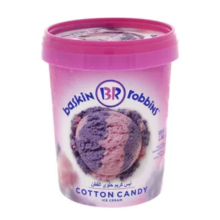BASKIN ROBBINS ICE CREAM COTTON CANDY 500ML