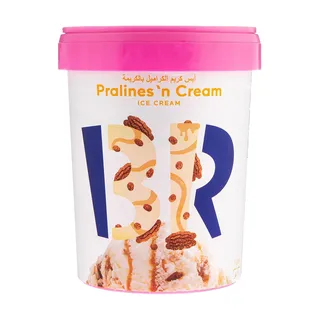 BASKIN ROBBINS ICE CREAM PRALINES N CREAM 1LTR