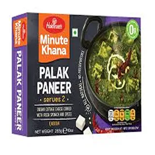 HALDIRAMS FROZEN FROZEN PALAK PANEER 283G
