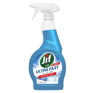 JIF WINDOW CLEANER SPRAY ULRA FAST 500ML