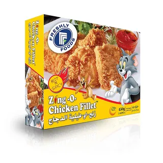 فريشلي فروزن فيليه دجاج زينجر 450G