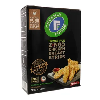 فريشلي فروزن زينج أو شرائط دجاج 500G