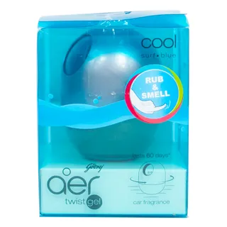 إير معطر سيارة جل كول سيرف أزرق 45GR