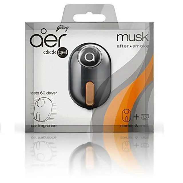 AER CAR FRESHENER GEL MUSK AFTER SMOKE 10GR