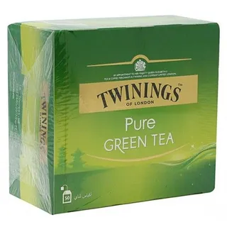 TWININGS GREEN TEA BAG PURE GOLDLINE 100GR
