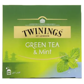 TWININGS GREEN TEA+MINT GOLDLINE 75G