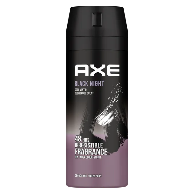 AXE DEO SPRAY BLACK NIGHT 150ML