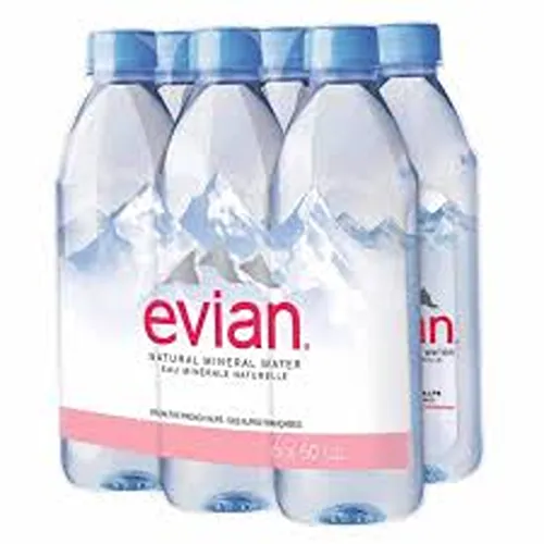 EVIAN MINERAL WATER 500MLX6