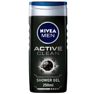 NIVEA SHOWER GEL ACTIVE CLEAN MEN 250ML