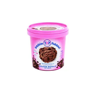 BASKIN ROBBINS ICE CREAM CUP CHOCOLATE MOUSSE ROYALE 120ML