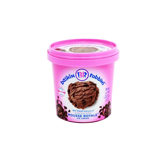 باسكين روبنز آيس كريم كوب شوكولاتة موس رويال 120ML