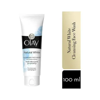 OLAY NATURAL WHITE FACE WASH SPCL PROMO 100ML