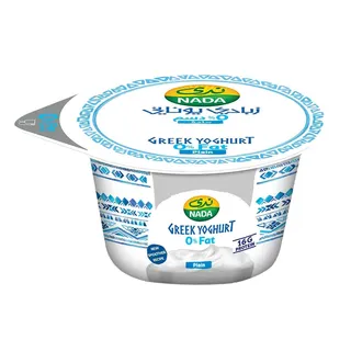 نادا زبادي يوناني سادة 0% دسم 160G