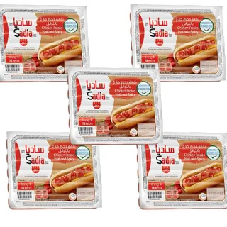 SADIA FROZEN CHICKEN FRANKS HOT&SPICY SPCL 340GX5