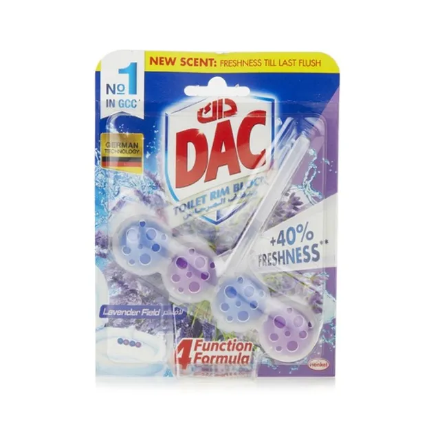 DAC TOILET RIM BLOCK LAVENDAR 50G