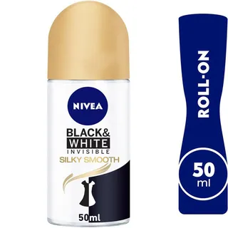 نيفيا رول أون بلاك أند وايت غير مرئي حريري ناعم 50ML
