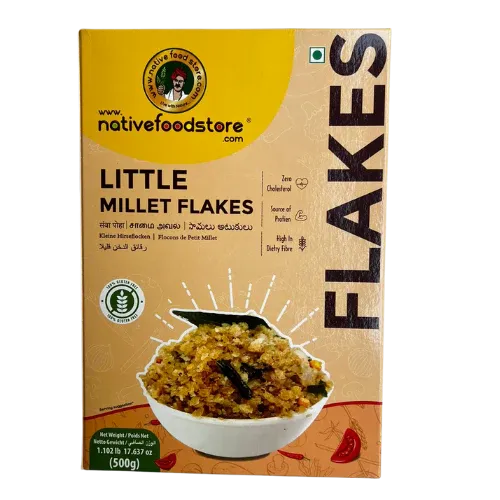 NATIVEFOOD MILLET FLAKES LITTLE SAMAI 500G