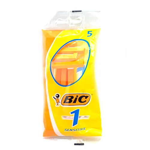 BIC DISPOSABLE RAZOR SENSITIVE 1 BLADE PROMO 5+1 FREE