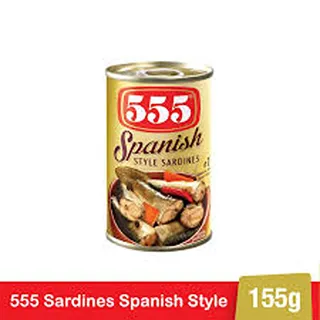 555 سردين تونة في زيت أسلوب إسباني 155G