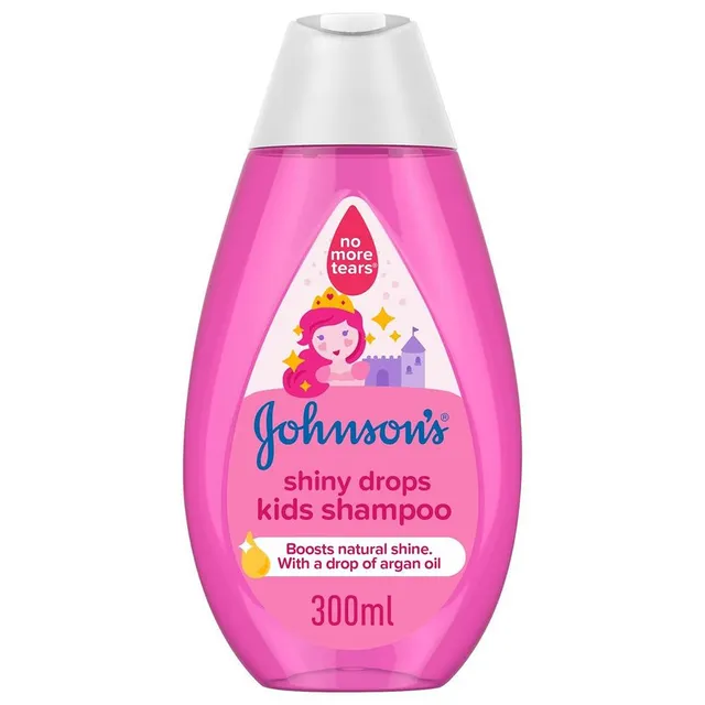 JOHNSONS KIDS SHAMPOO SHINY DROP 300ML