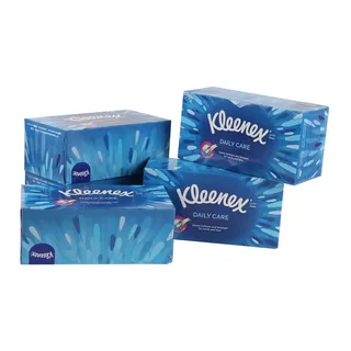 KLEENEX مناديل وجه عناية يومية 2 بلاي 130SX5