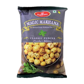 HALDIRAMS SNACK ROASTED FOXNUT CLASSIC PUDINA 30G