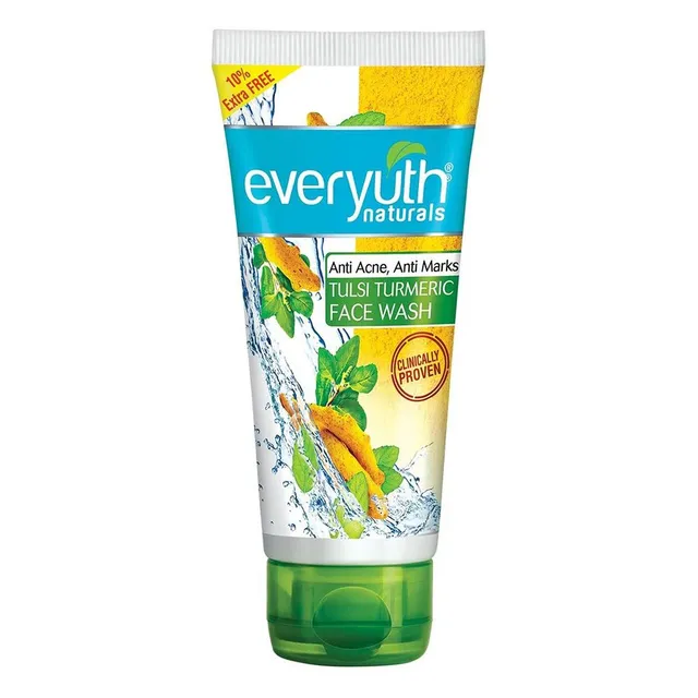 EVERYUTH FACE WASH TULSI TURMERIC 150G