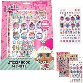LOL CANDY SURPRISE BAG COLOR BOOK+POSTER+STICKER+PUFFY KEYRING 10G