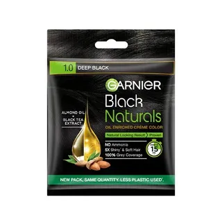 GARNIER HAIR COLOR DEEP BLACK 1.0