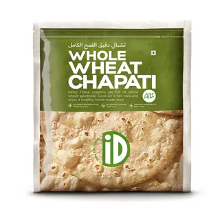 آي دي خبز شاباتي قمح كامل 10PCS 450G