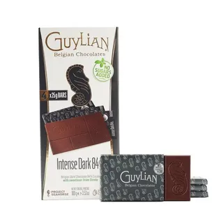 GUYLIAN CHOCOLATE DARK INTENSE 84% COCOA NO SUGAR ADDED 100G